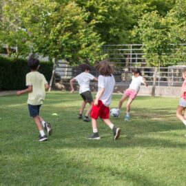 Children Playing Football Children Playing Football