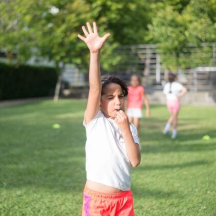 Kids Learning Sports Umpiring